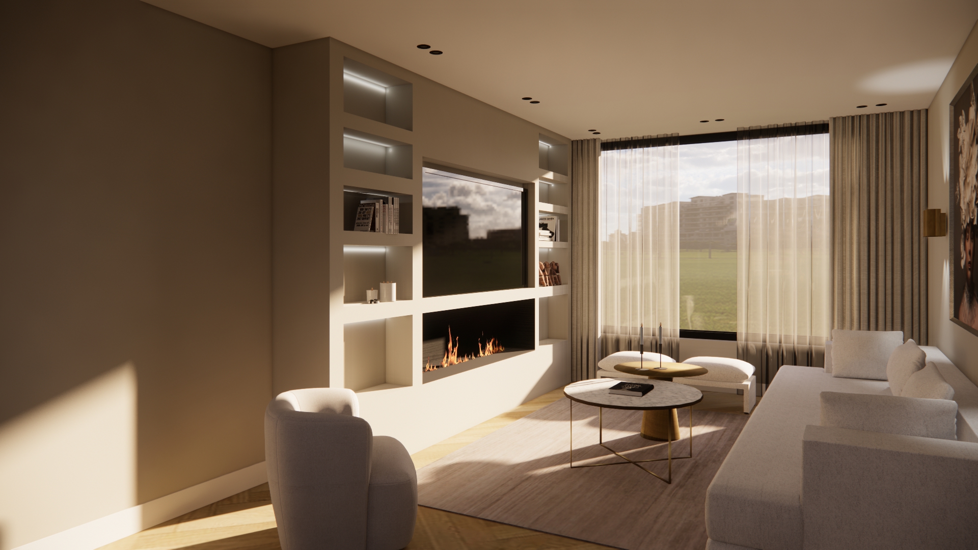 Woning Boxtel — woonkamer detail